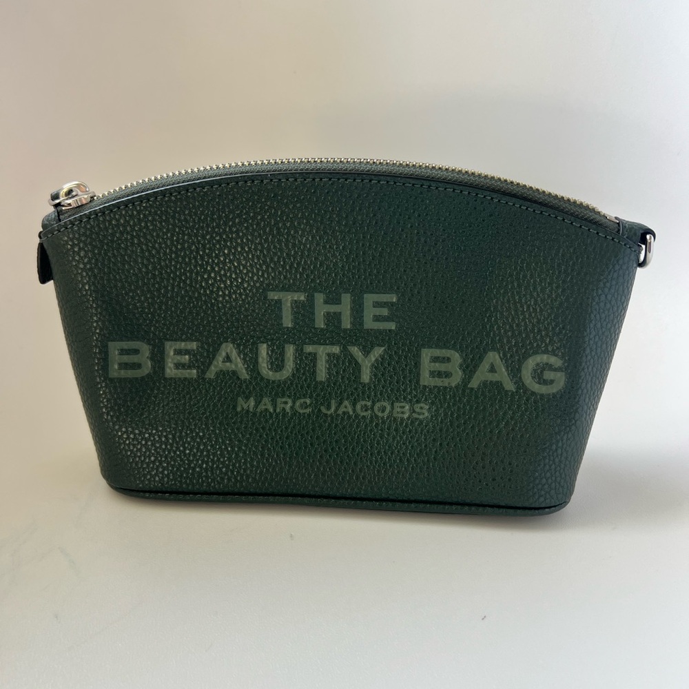 Marc Jacobs Dark Green Cosmetic Pouch
